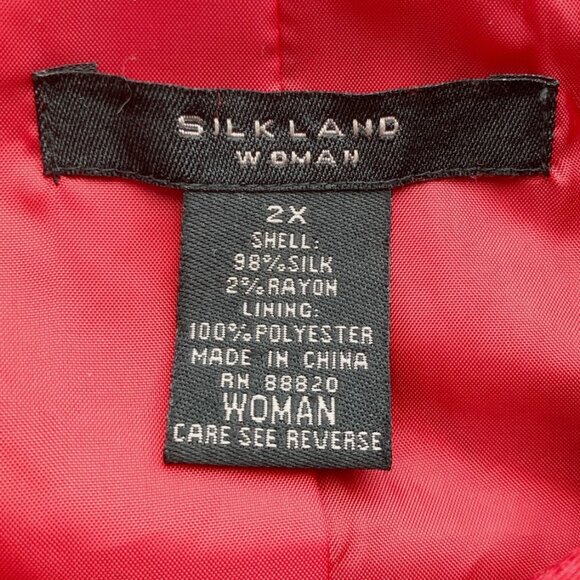 Silkland Silk Jacket with Embroidery - Picture 3 of 10